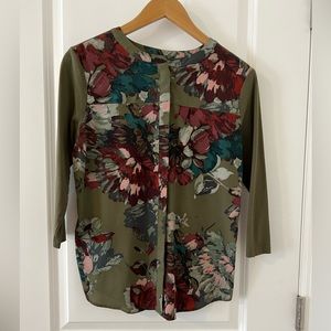 Van Heusen Fall Floral Blouse